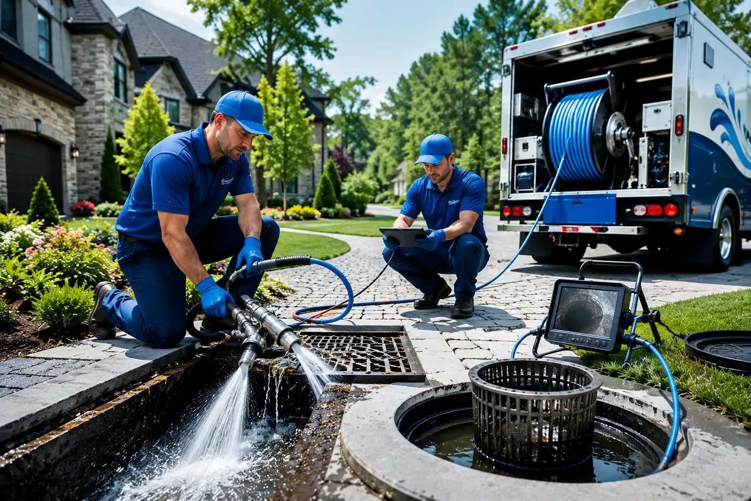Local outdoor drain cleaning professionals in Walhalla, MI