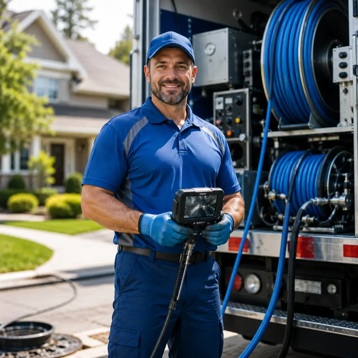 Local outdoor drain cleaning specialists in Walhalla, MI